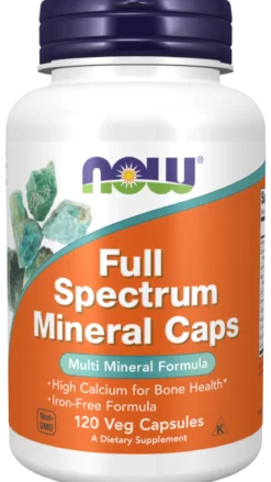 Full Spectrum Minerals 120 kapsułek Now Foods