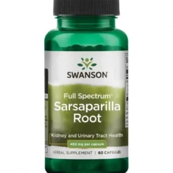 Full Spectrum Sarsaparilla (Kolcorośl) 450mg 60kaps Swanson