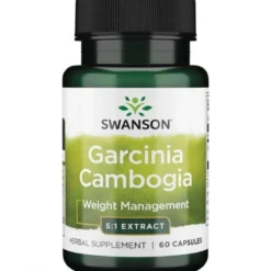 Garcinia Cambogia 5:1 Extract 80mg 60kaps Swanson