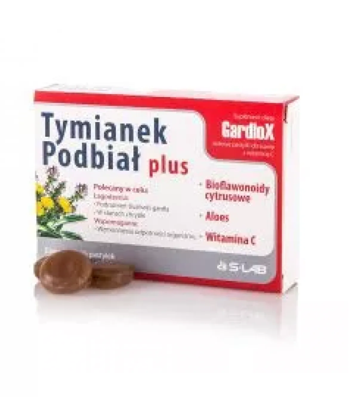 Gardlox Tymianek i Podbiał Plus 24 pastylek S-LAB