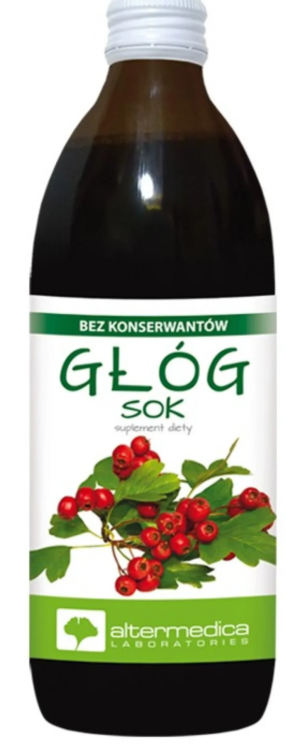 Głóg sok 500ml Alter Medica