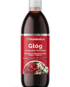 Głóg sok 100% 500ml EkaMedica