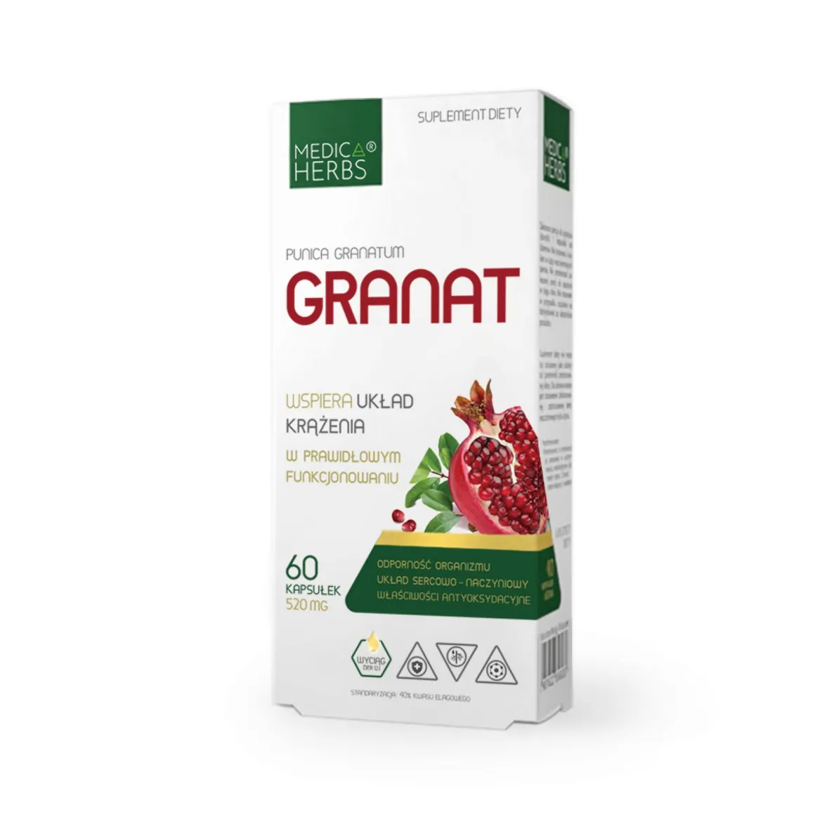 Granat 60 kaps. Medica Herbs
