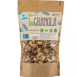 Granola Figa z Kokosem bez Dodatku Cukrów Bezglutenowa BIO 320g Papagrin