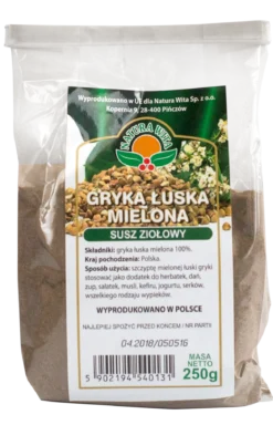 Gryka Łuska mielona 250g Natura Wita