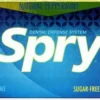Guma do Żucia z Ksylitolem o Smaku Mięty Pieprzowej Bezglutenowa 10 Sztuk (12g) Spry