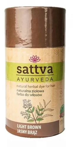 Henna Jasny Brąz 150g Sattva