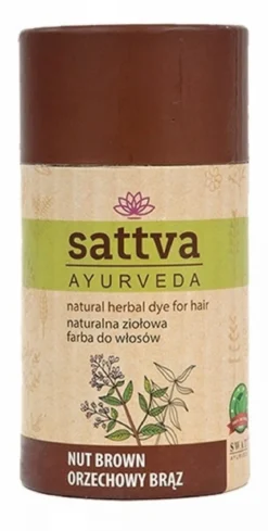 Henna Orzechowy Brąz 150g Sattva