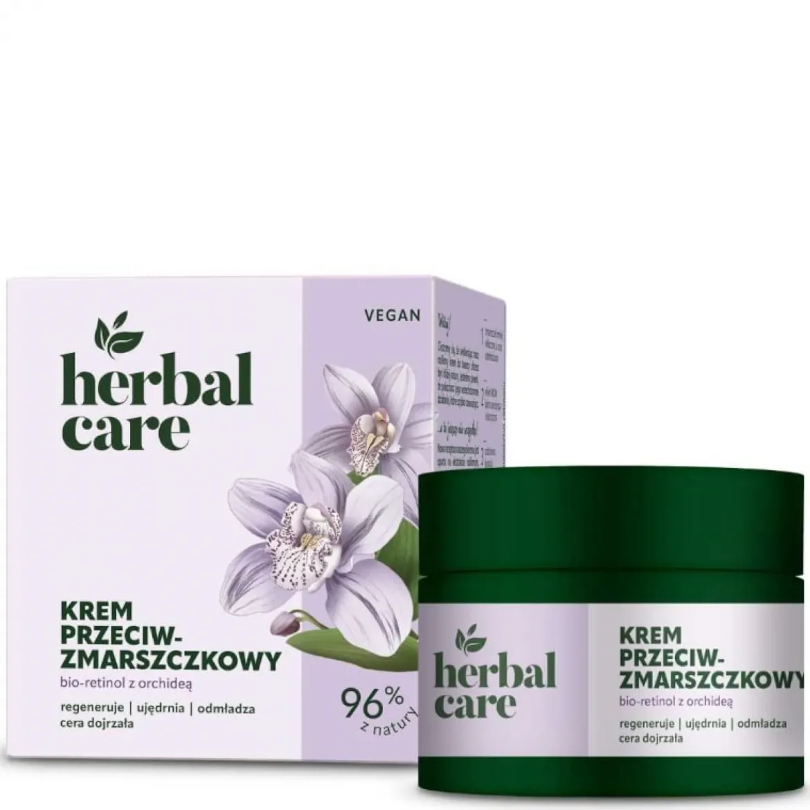 Herbal Care Krem Przeciwzmarszczkowy Bio-retinol z Orchideą 50ml Farmona