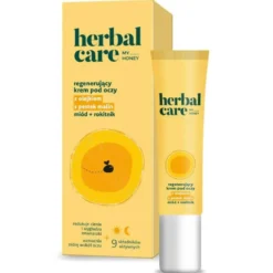 Herbal Care My Honey Regenrujący Krem pod Oczy z Olejkiem z Pestek Malin Miód & Rokitnik 15 ml Farmona