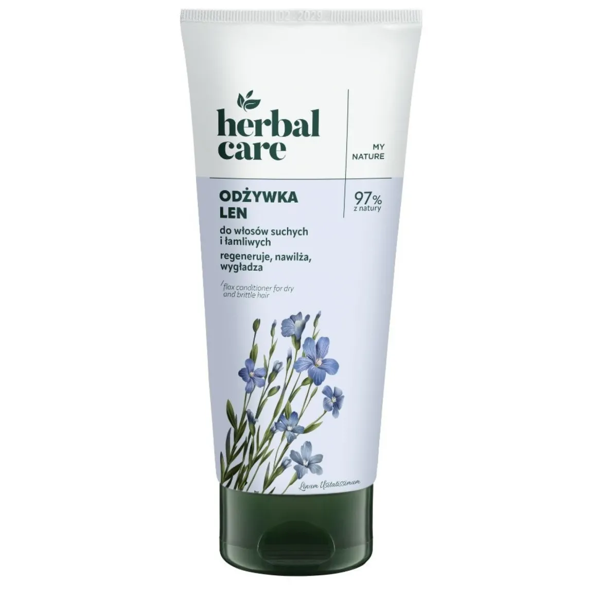 Herbal Care Odżywka do włosów suchych i łamliwych Len 200ml Farmona