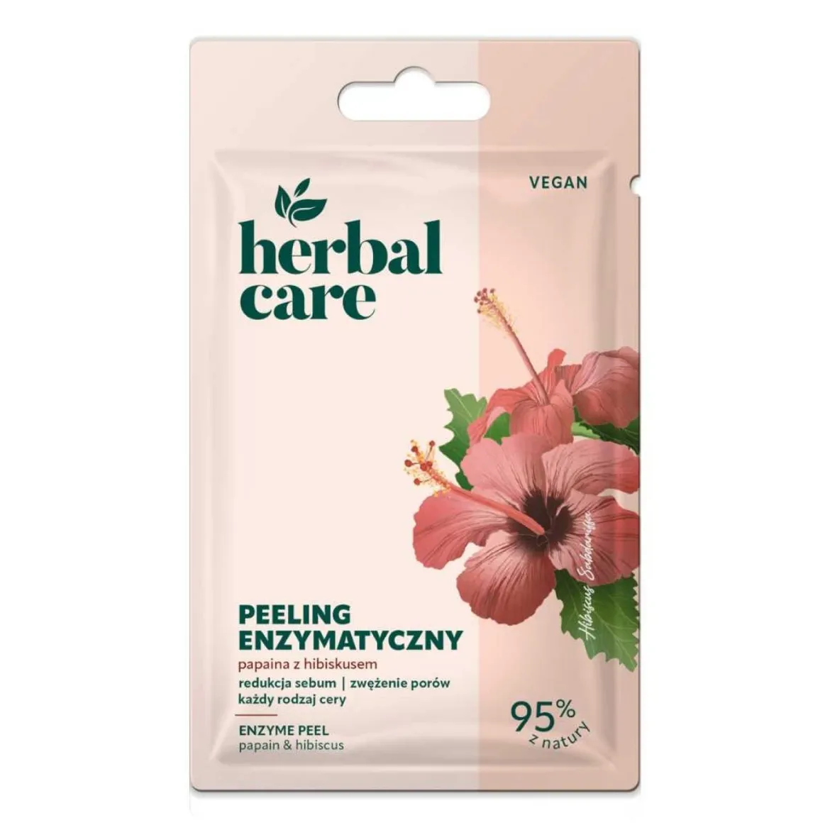Herbal Care Peeling enzymatyczny Papaina z hibiskusem 7g Farmona
