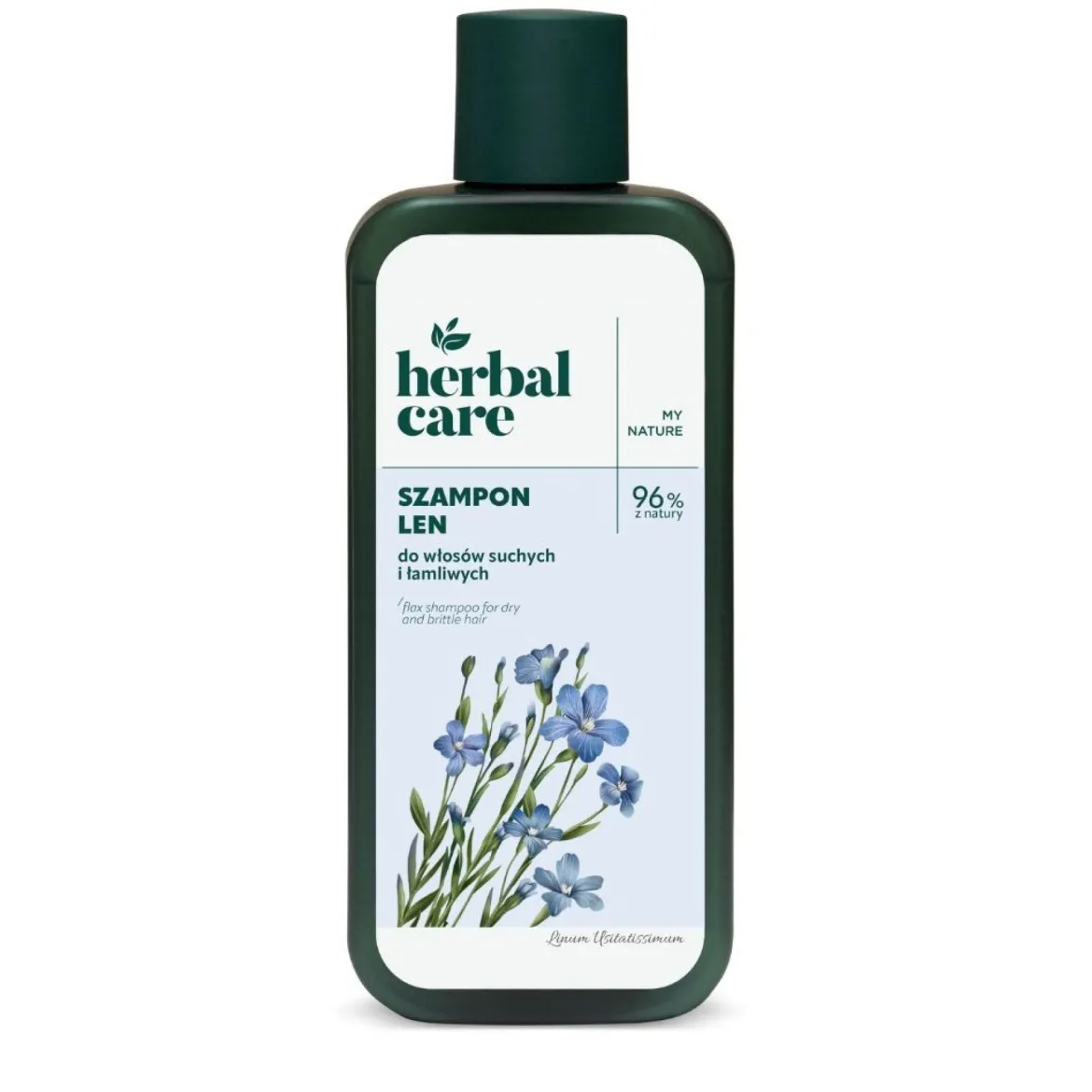 Herbal Care Szampon do włosów suchych i łamliwych Len 330 ml Farmona