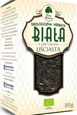 Herbata Biała liściasta EKO 80g Dary Natury