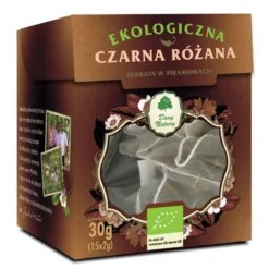 Herbata Czarna Różana EKO 15x2g w piramidkach Dary Natury