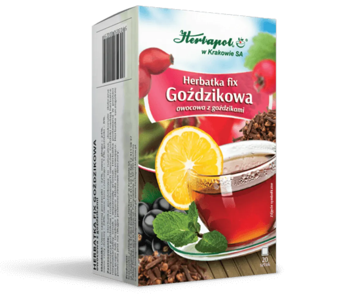 Herbata Goździkowa 20x3g Herbapol