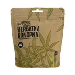 Herbata Konopna 1,5% CBD+CBDA BIO 40g Cosma Cannabis