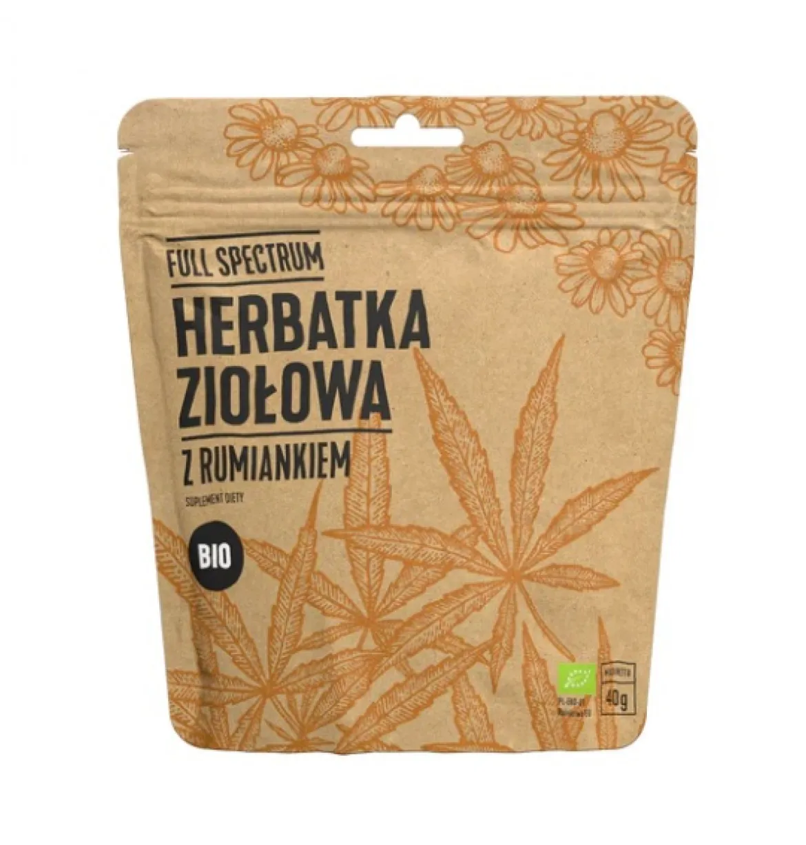 Herbata Konopna z Rumiankiem BIO 40g Cosma Cannabis