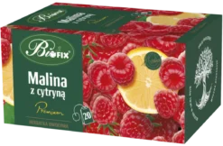 Herbata Premium Malina z cytryną 20x2g BiFix