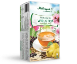 Herbata Wirustop 20 saszetek Herbapol Kraków