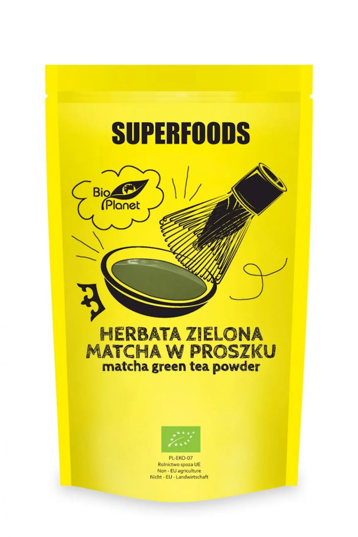 Herbata Zielona Matcha w proszku BIO 100g Bio Planet
