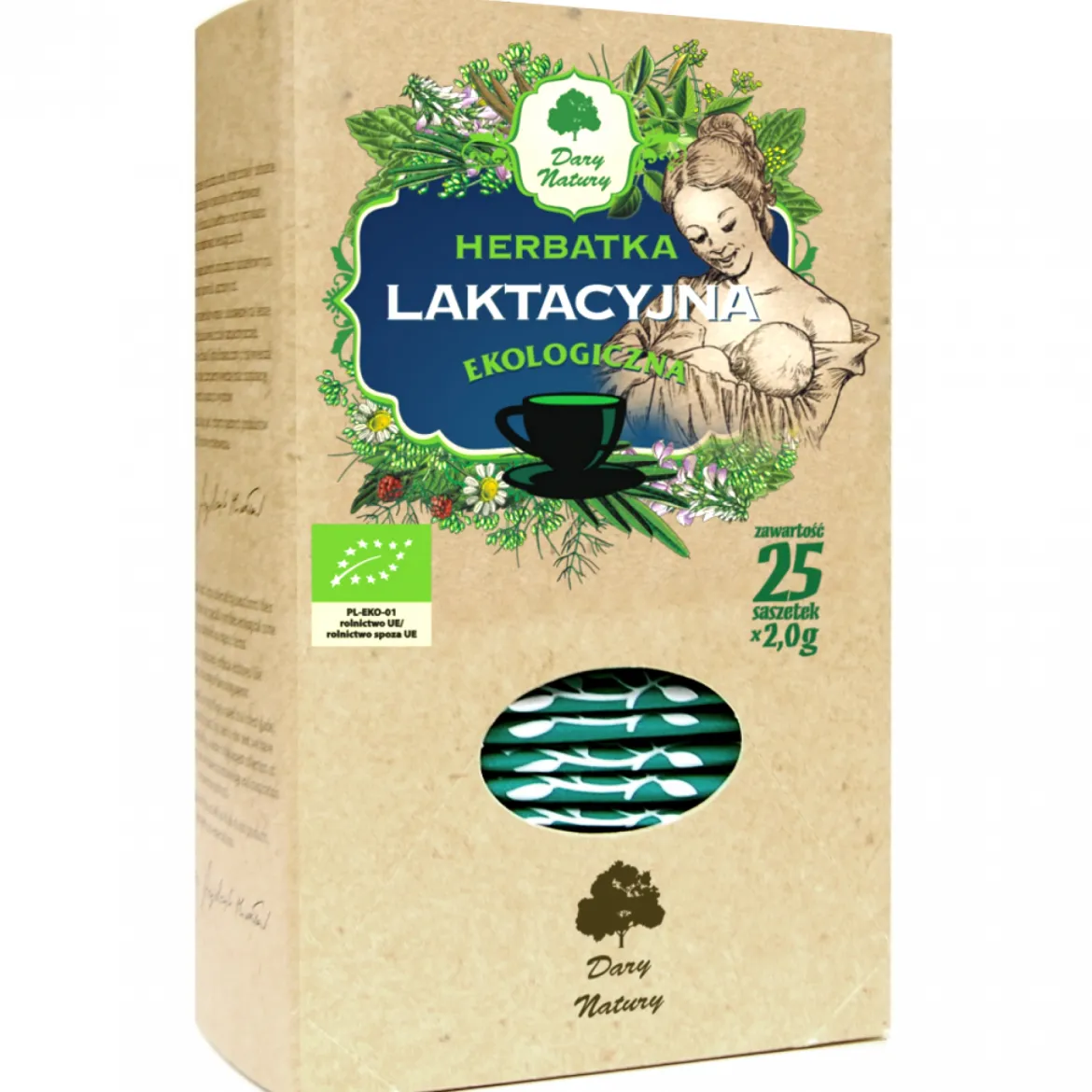 Herbatka Laktacyjna EKO 25X2G Dary Natury