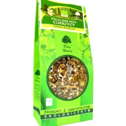 Herbatka Polecana przy cukrzycy EKO 150g Dary Natury