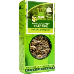Herbatka Polecana przy trądziku EKO 50g Dary Natury
