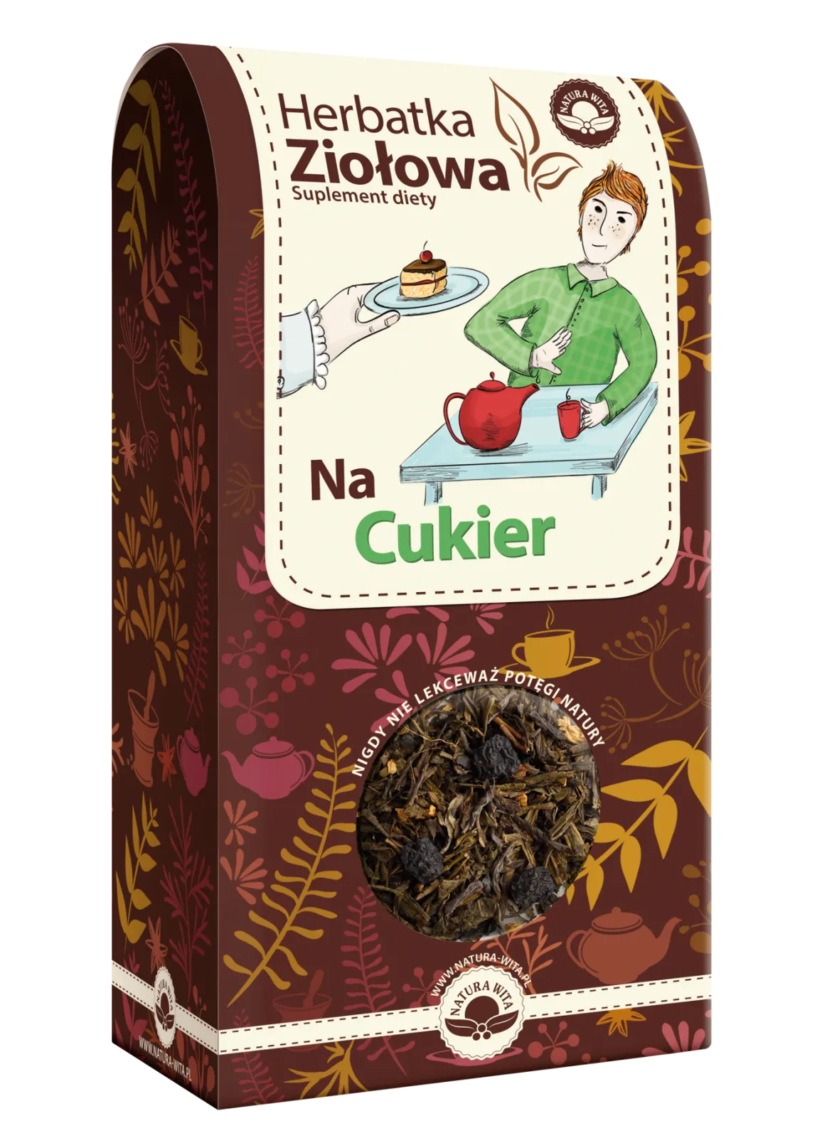 Herbatka Ziołowa Na Cukier 80g Natura Wita