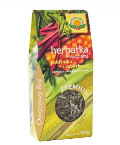 Herbatka z owocami rokitnika i rabarbaru 100g Natura Wita