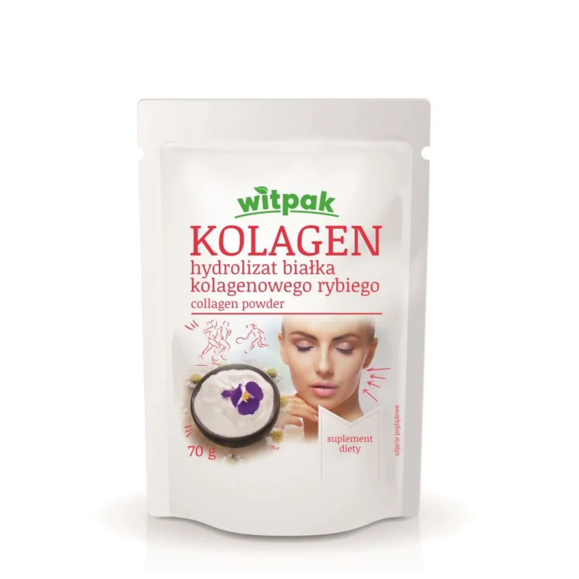 Hydrolizat białka kolagenowego rybiego 70g Witpak
