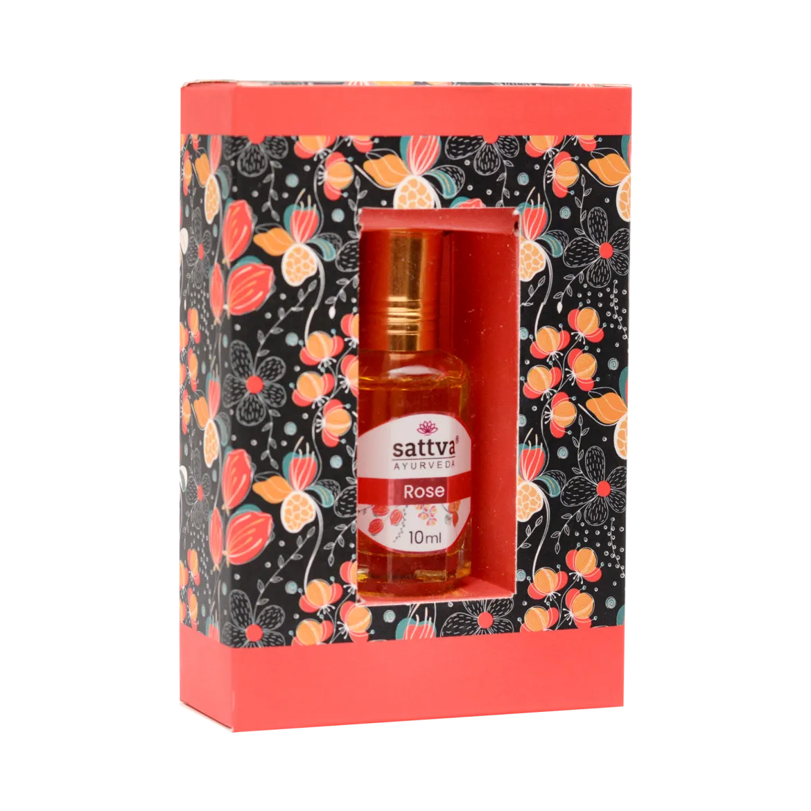 Indyjskie Perfumy w Olejku - Róża 10ml Sattva