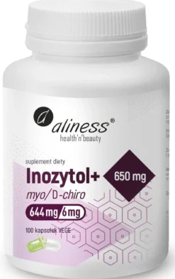 Inozytol 644mg 100kaps Aliness