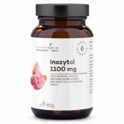 Inozytol 1100 mg Myo-Inositol 60 kapsułek Aura Herbals