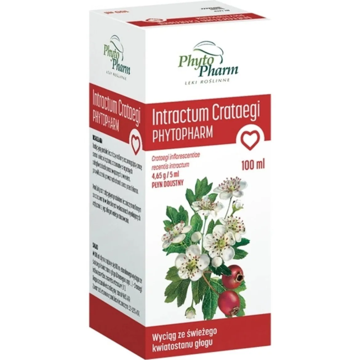 Intractum Crataegi - Wyciąg z głogu100ml PhytoPharm