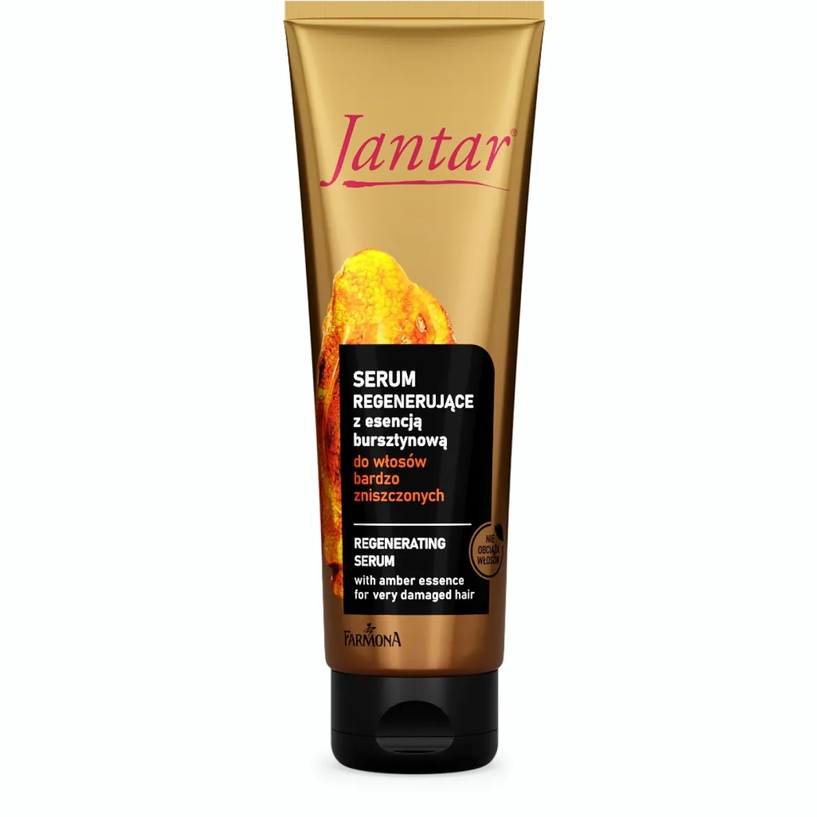 Jantar Serum regenerujące z esencją bursztynową do włosów bardzo zniszczonych 100ml Farmona