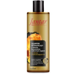 Jantar Szampon Detoksykujący z esencją bursztynową i aktywnym węglem do wlosów przetłuszczajacych się 300ml Farmona