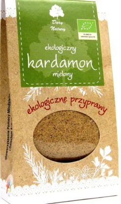 Kardamon Mielony BIO 50g Dary Natury