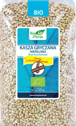 Kasza Gryczana Niepalona Bezglutenowa BIO 1kg Bio Planet