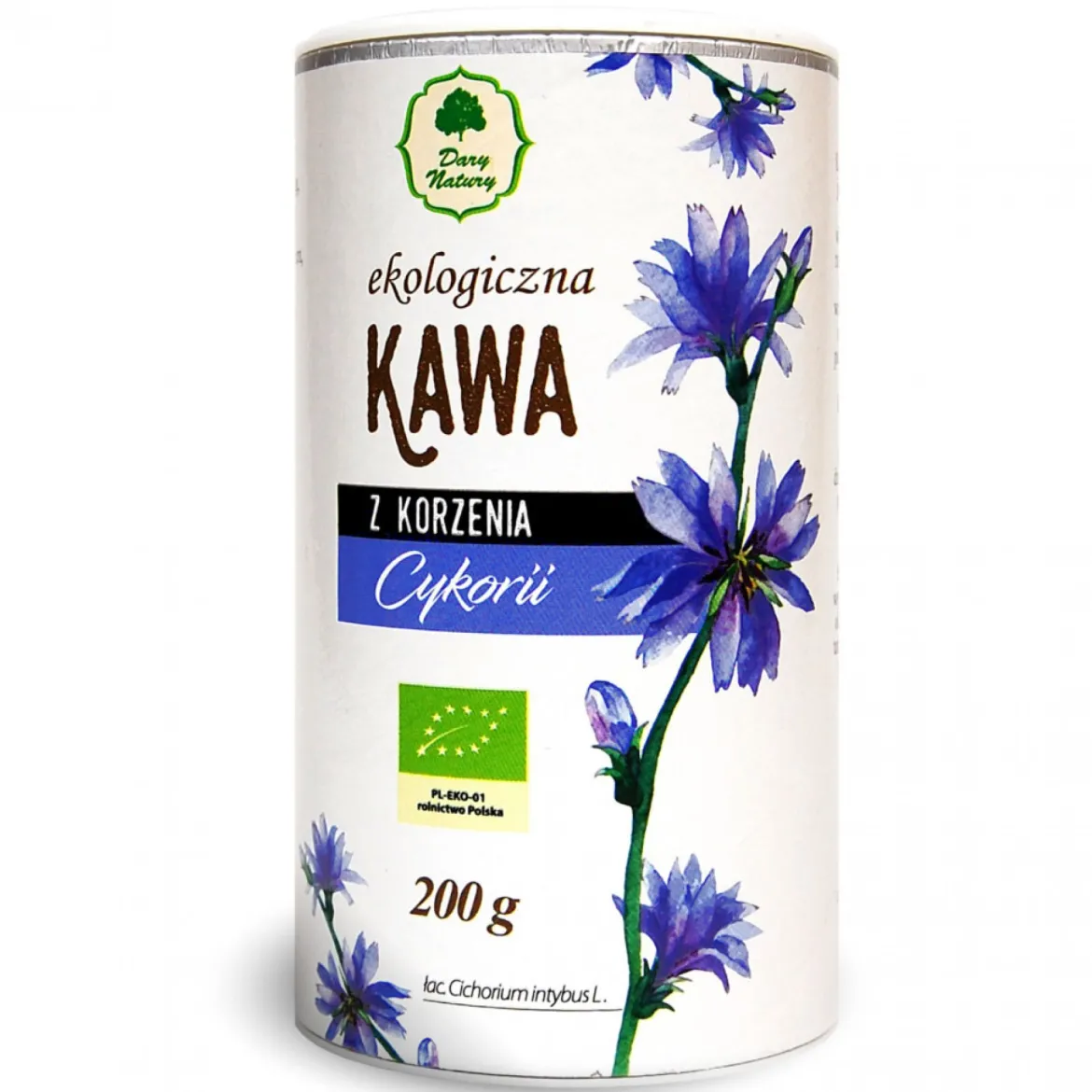 Kawa z korzenia cykorii EKO 200g Dary Natury