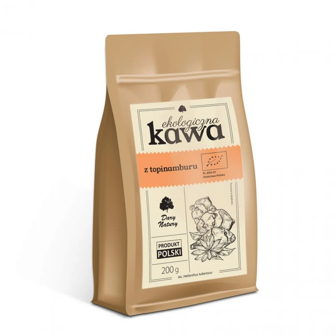 Kawa z topinamburu EKO 200g Dary Natury