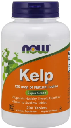 Kelp 150 mcg 200 tabletek Now Foods