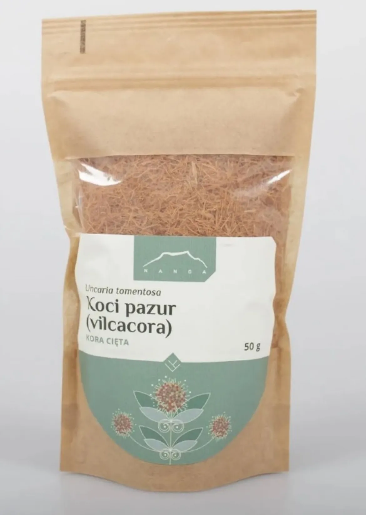 Koci pazur - Vilcacora cięta 50g Nanga