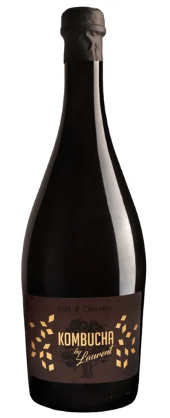 Kombucha Szampańska Na Płatkach Dębu o Smaku Czekoladowym BIO 750ml Kombucha By Laurent