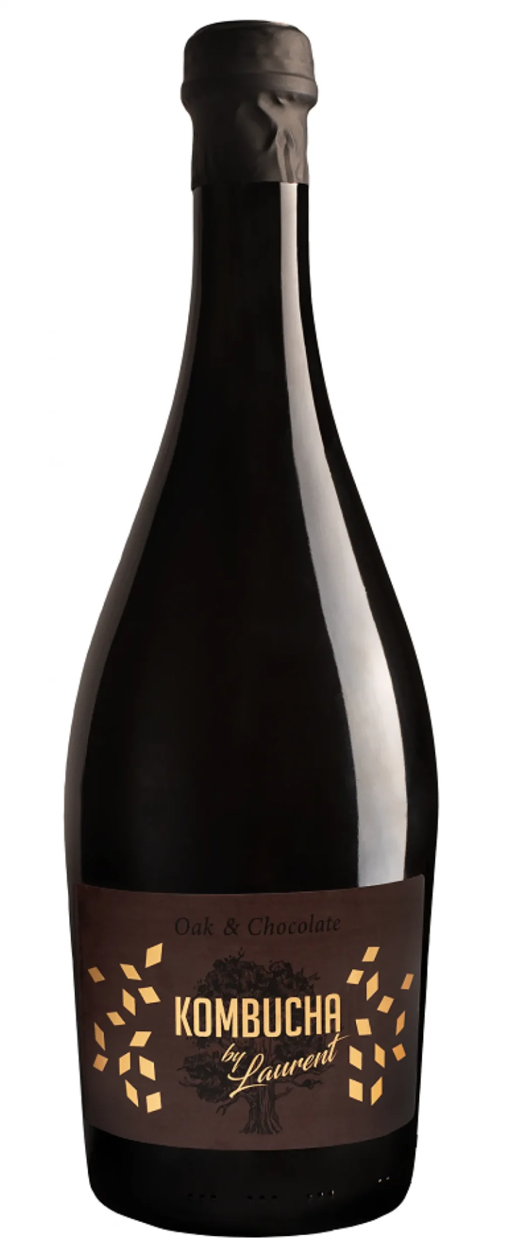 Kombucha Szampańska Na Płatkach Dębu o Smaku Czekoladowym BIO 750ml Kombucha By Laurent