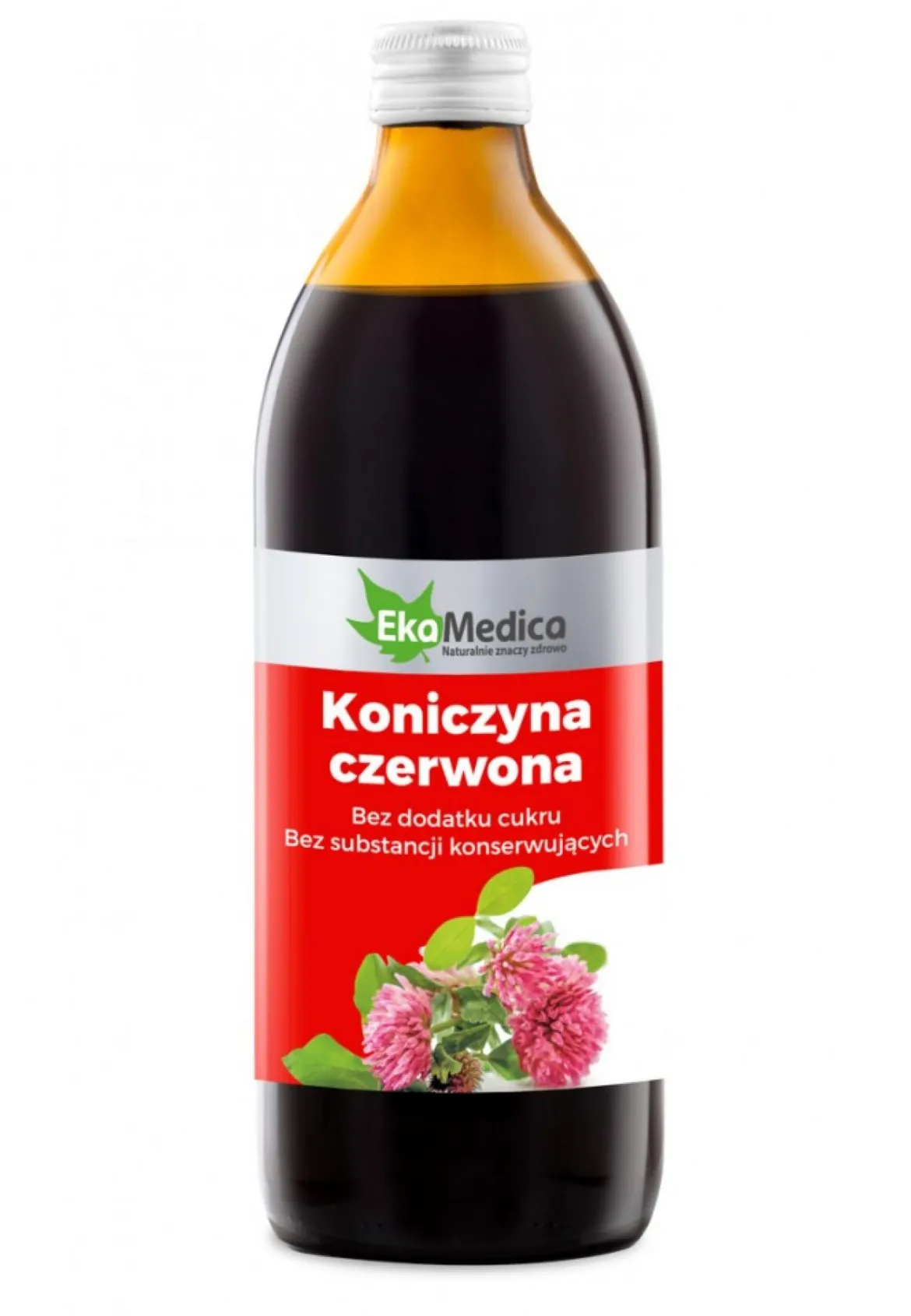 Koniczyna Czerwona sok 500ml EkaMedica