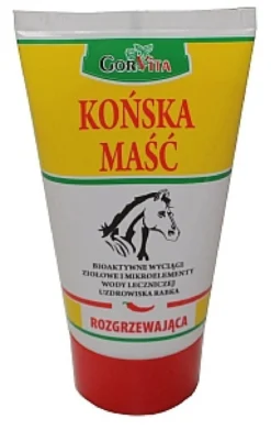 Końska maść rozgrzewająca 130ml Gorvita