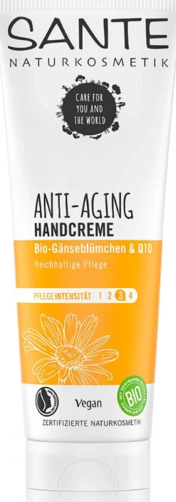 Krem do Rąk Anti Aging Stokrotka i Koenzym Q10 Eco 75ml Sante