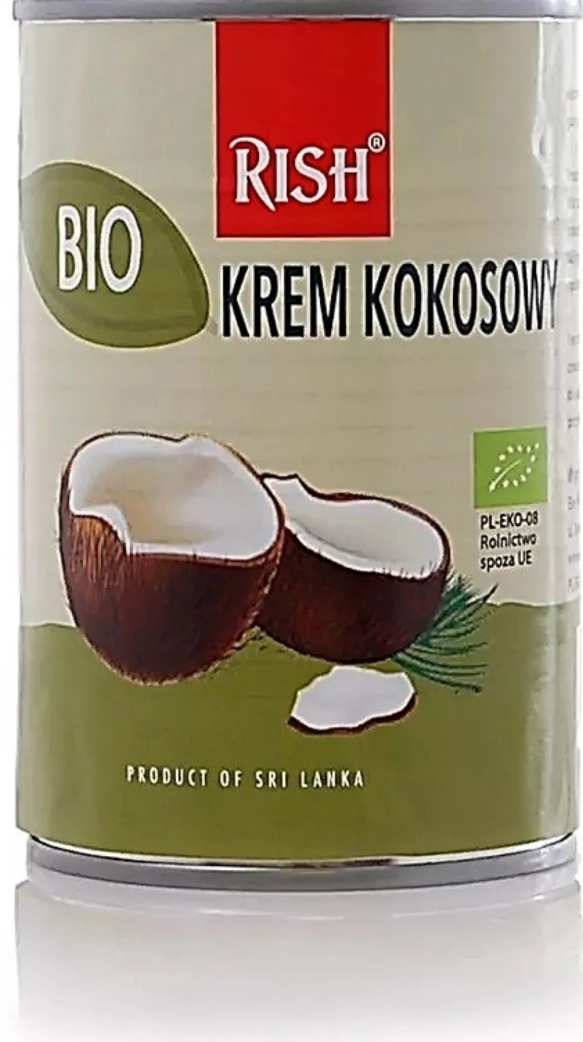 Krem kokosowy 17% tłuszczu BIO 400ml Rish