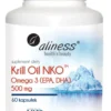 Krill Oil NKO® Omega 3 z Astaksantyną 500 mg 60 kapsułek Aliness